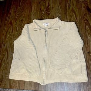 Coldwater creek vintage knit jacket